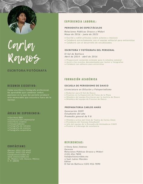 Plantillas Para Curriculum Vitae Minimalistas Gratis Canva