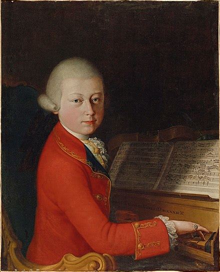 The Young Mozart In 1770