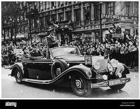 Hitler Auto In Wien Stockfotografie Alamy