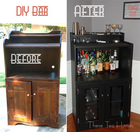 Diy Barsomeday When I Get A Real Hutch For The Dining Room Ill