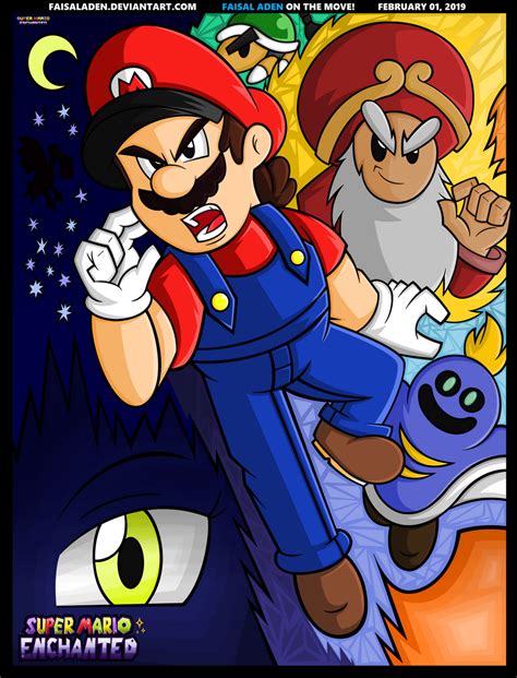 Super Mario Enchanted Promotional Poster 2 By Faisaladen On Deviantart