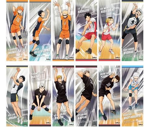 Haikyu To The Top Character Poster Collection Vol 2