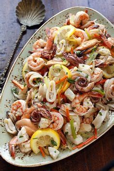 Thank you, robbie, for an excellent dinner last night! Scungilli and Calamari Salad | Seafood salad, Seafood ...