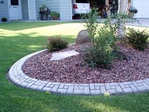 Use a texture mat and a sawcut pattern. Concrete Curbing and Landscape Borders - The Concrete Network