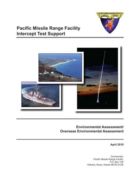 Pacific Missile Range Facility Intercept Test Support