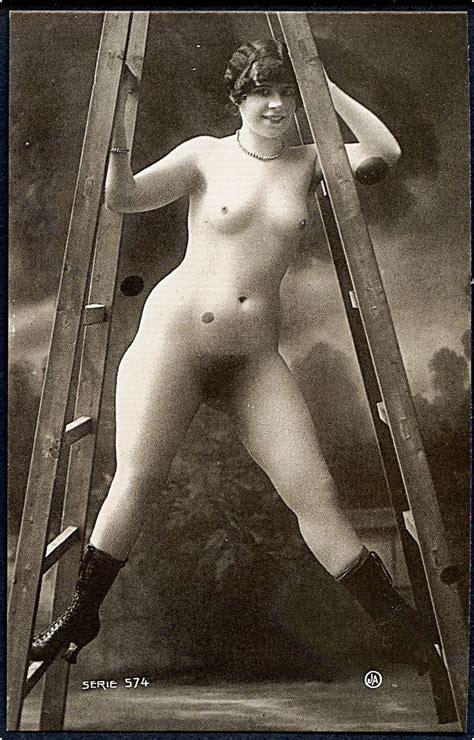 Erotisk Postkort Kvinde Kun If Rt St Vler St R P En Stige