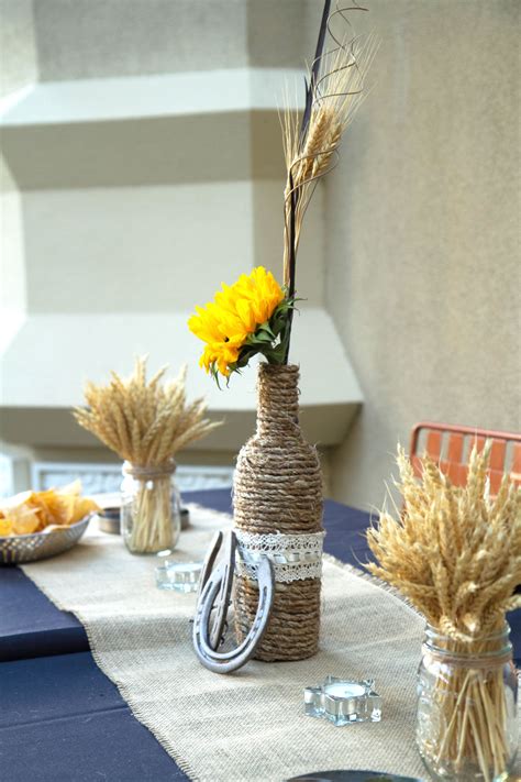 Pin by Melissa Pennington on Wedding Ideas | Western table decorations