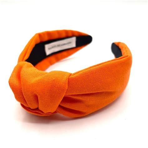 Orange Headband Etsy