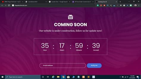 Create Countdown Timers Dropcre