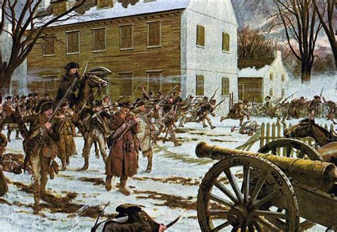 Battle Of Trenton In The American Revolution