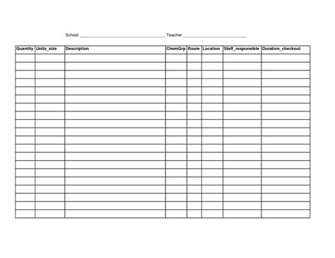 Free Inventory Spreadsheet Template — Db