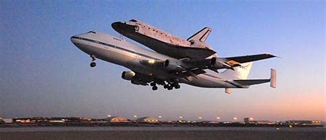 Goleta Air And Space Museum Space Shuttle Discovery Departs Edwards