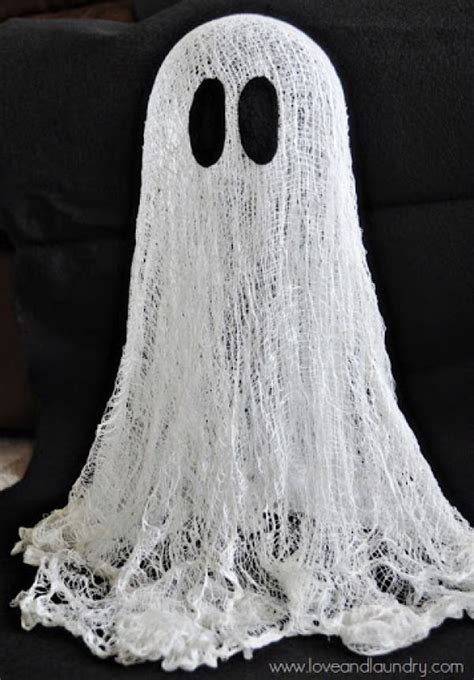 This Easy Diy Floating Cheesecloth Ghost Is A Must Add To Your