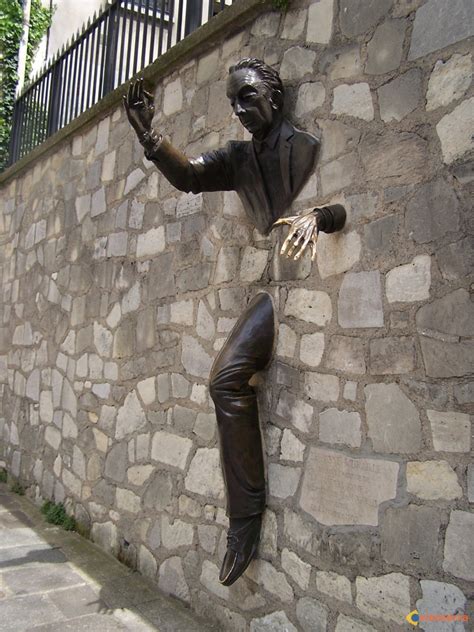 From wikimedia commons, the free media repository. Photo : Le Passe Muraille à Paris