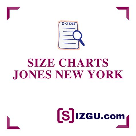 Jones New York Size Charts » SIZGU.com