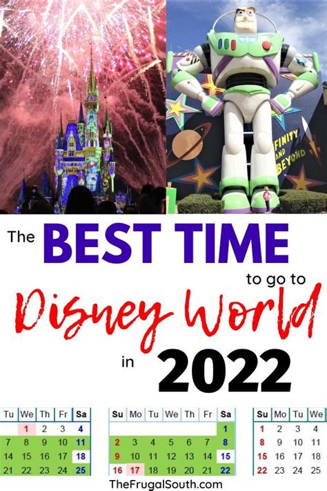 The Best Time To Go To Disney World in 2021 & 2022 + FREE Printable