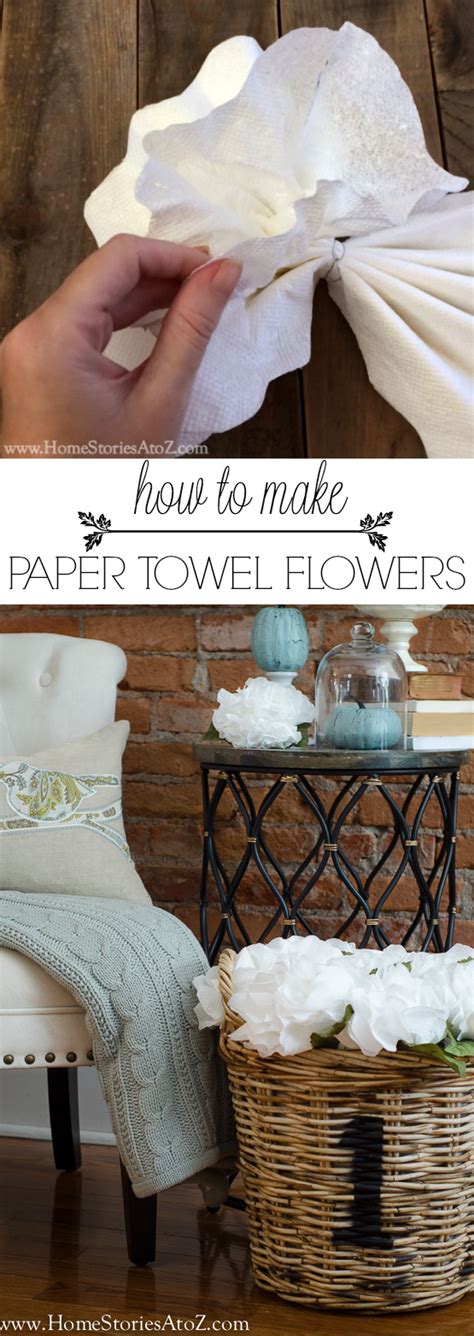1 (2.5cm) flowers, 2 (5cm) flowers, and 3 (7.5cm) flowers. How to Make Paper Towel Flowers
