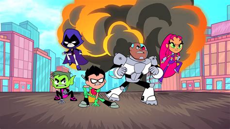 Teen Titans Animation Action Adventure Superhero Dc Comics Comic