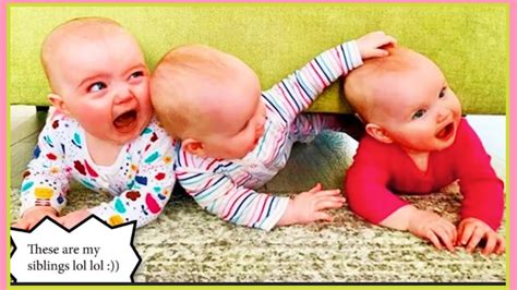 Funniest Triplet And Twin Babies Compilation Of 2023 Youtube