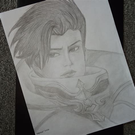 Pencil Drawing Feat Mobile Legend Hero — Hive