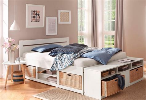 Boxspringbetten von otto.de veröffentlicht am 14. Home affaire Bett Stauraumbett »Levi« in 3 Breiten, Körbe ...
