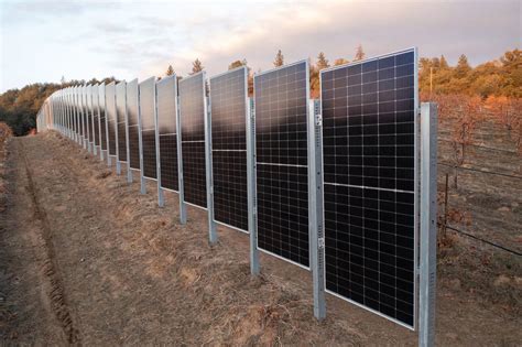 New Bifacial Vertical Solar Panels Are Specially Designed For Agriculture