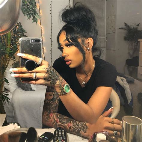 itviyvh on instagram “ ” black girls with tattoos stylist tattoos girl tattoos