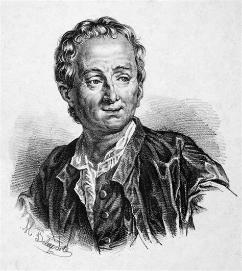 Denis Diderot 1713 1784 Nfrench Encyclopedist And Philosopher