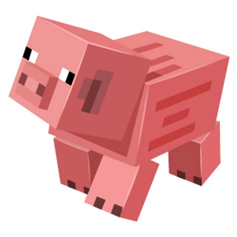 Minecraft Pig Sticker Mania