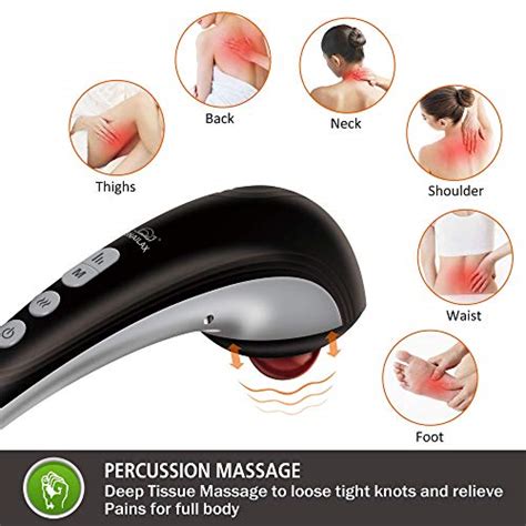 Snailax Cordless Handheld Back Massager 2 In 1 Shiatsu Foot Best Offer Ultimate Fitness And