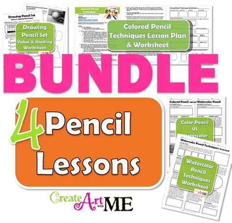 I've used colored pencils in my drawings for over forty years and still consider them an integral tool. Pencil Lessons BUNDLE-Color Pencil, Watercolor Pencil ...