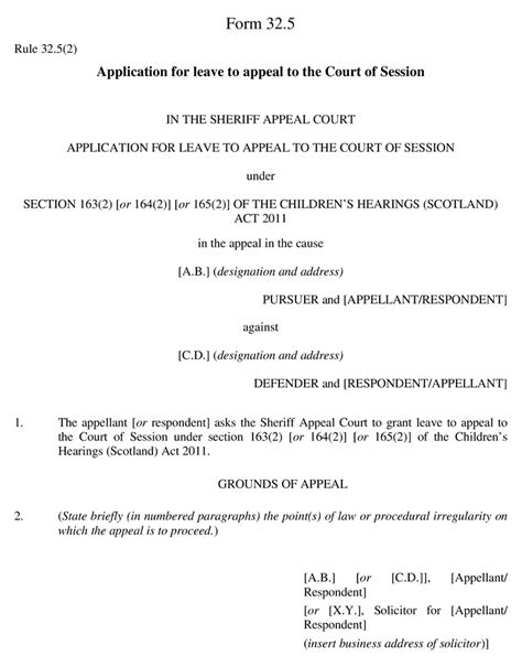 Act Of Sederunt Sheriff Appeal Court Rules 2021