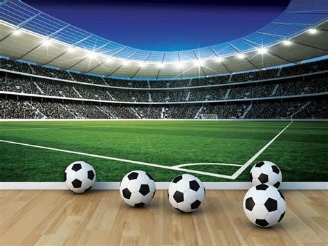 Check spelling or type a new query. Football Stadium wall mural for boys room | Homewallmurals
