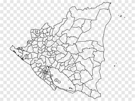 Mapa En Blanco Nicaragua Mapa De Alta Calidad De Nicaragua Con