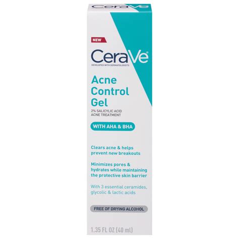Save On Cerave Acne Control Gel With Aha And Bha Salicylic Acid Order