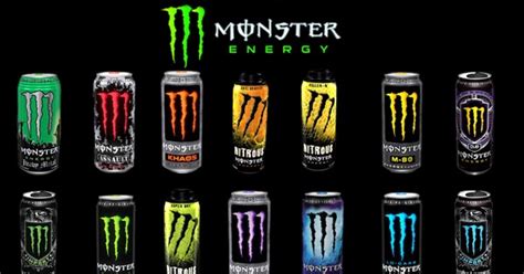 Flavors Of Monster Energy How Many Have You Had