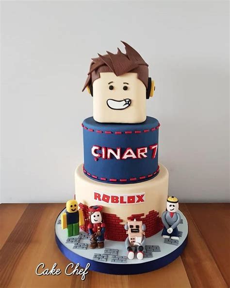 95 roblox edible cake topper image cupcakes roblox characters cake edible images. Hashtag #robloxcake en Instagram • Fotos y vídeos #boysbirthdaycakes (With images) | Roblox ...