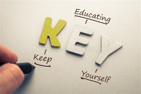 Keep Educating Yourself Acronym Stock Photos Free And Royalty Free