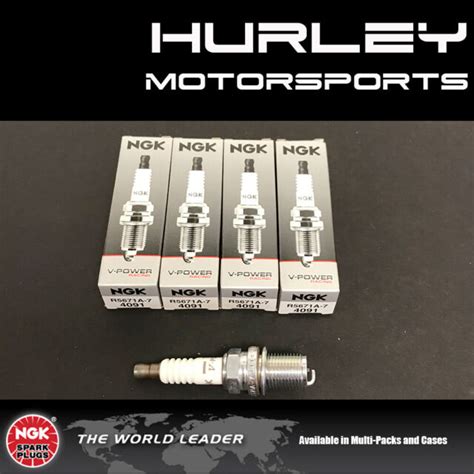 Ngk Racing V Power Spark Plugs Stock 4091 R5671a 7 Solid Tip Qty