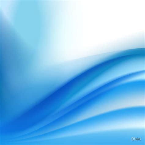Abstract Light Blue Background Posters By Ghen Redbubble