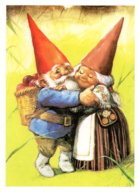Rien Poortvliet 1932 1995 — Gnome Elf David And Lisa The Secret Book