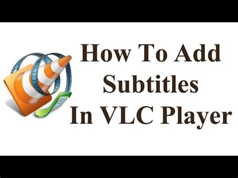 Move or save it in the same file as the video. How to add subtitles in VLC Player-in Telugu - YouTube
