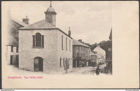 The Town Hall Camelford Cornwall C1905 10 Postcard Postcards For