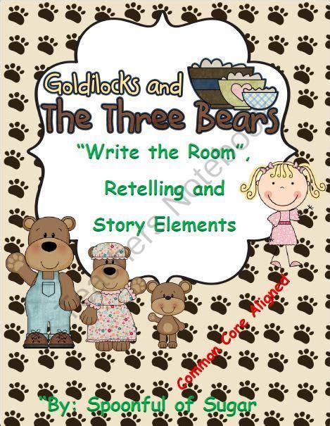 The Three Bears Write The Room While Learning To Retell The Story And