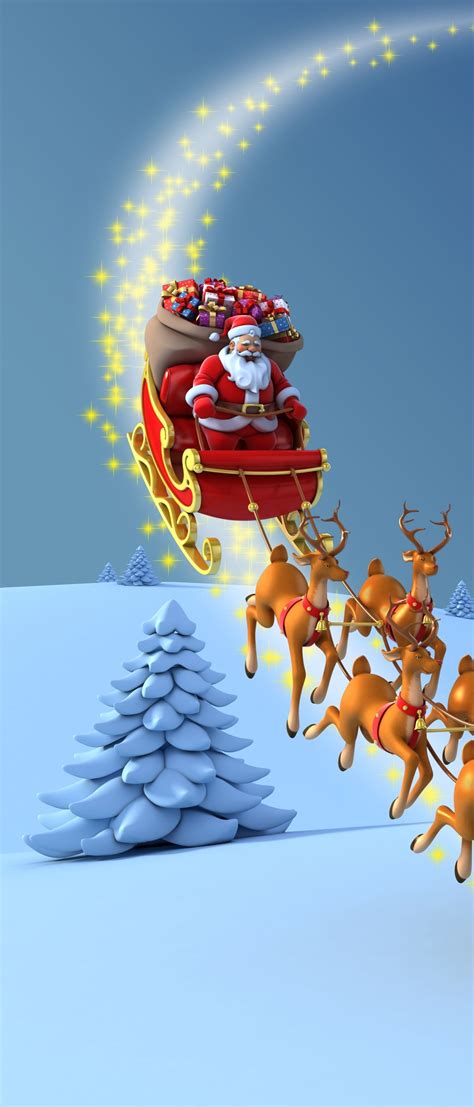 Santas Sleigh Wallpapers - 4k, HD Santas Sleigh Backgrounds on WallpaperBat