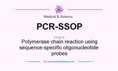 Rationale of specificity of oligonucleotide hybridization. PCR-SSOP - Polymerase chain reaction using sequence ...