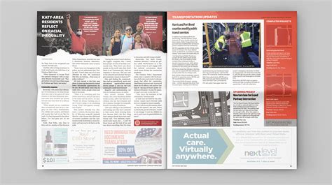 Newspaper Editorial Layouts And Infographics On Behance