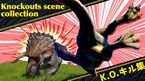 ceratopsian knockouts scene collection youtube
