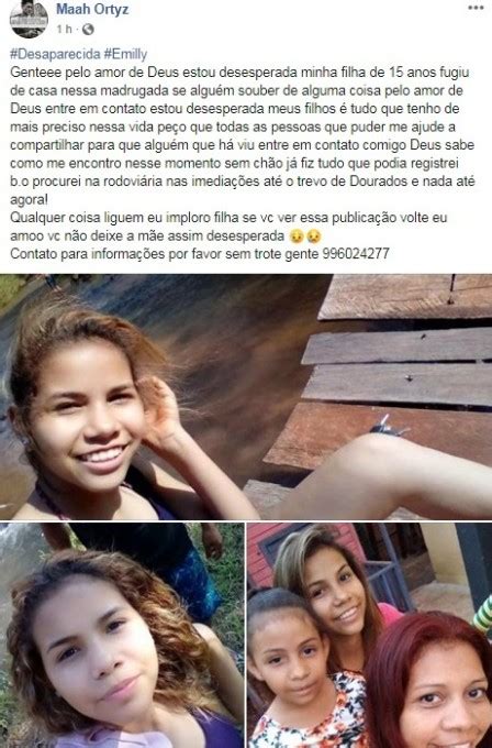 Menina de anos desaparece em Fátima do Sul e deixa mãe em desespero Portal TOP Mídia News
