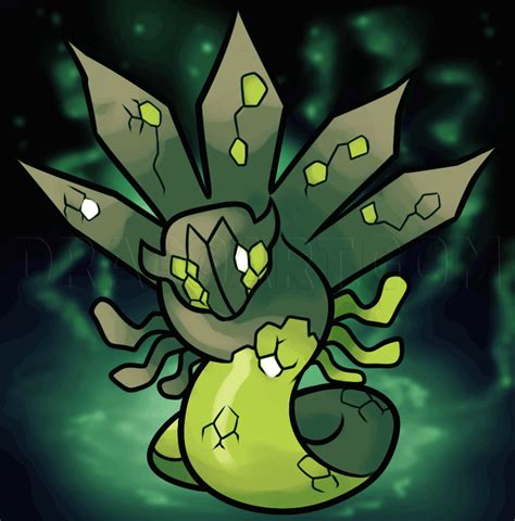How To Draw Zygarde Step By Step Drawing Guide By Dawn DragoArt